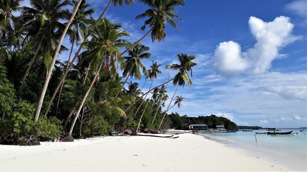 THE MOST BEAUTIFUL BEACH IN&nbsp;INDONESIA